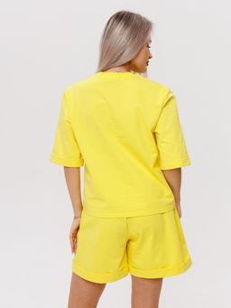 Костюм женский К-205 (футер с лайкрой) Оливковая