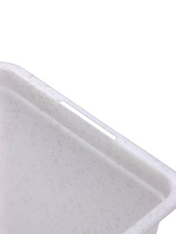 Цена за 24 шт. Горшок для рассады, 500 мл 9*9*10 см, (фасовка 6 шт) Белый