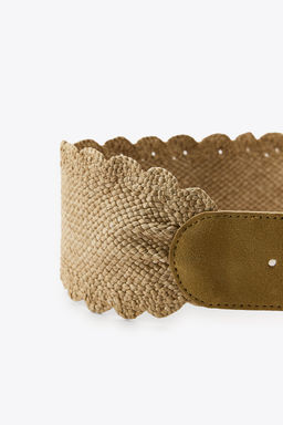 COMBINED RAFFIA BELT - Zara фото 3