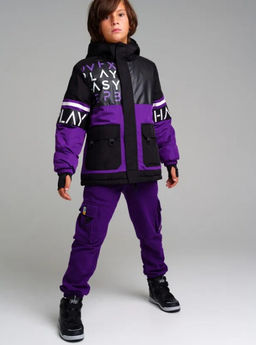 32311144 Куртка с полиуретановым покрытием для мальчиков