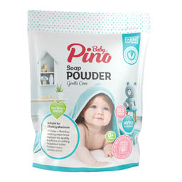 Baby Pino Мыльный порошок для стирки детского белья гипоаллергенный 0+ / Laundry Detergent Blue, автомат, 800 г