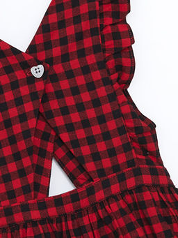 Uzun Kollu K?z Bebek Bluz ve Salopet Tak?m 2li Tak?m - Waikiki фото 3