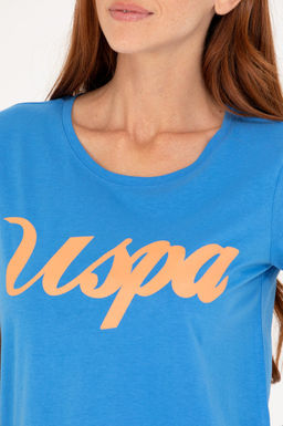 Женская футболка Saks с круглым вырезом Неожиданная скидка в корзине - U.s. polo assn фото 14
