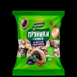 Цена за 2шт Пряники с начинкой Смородина 300 гр./37495