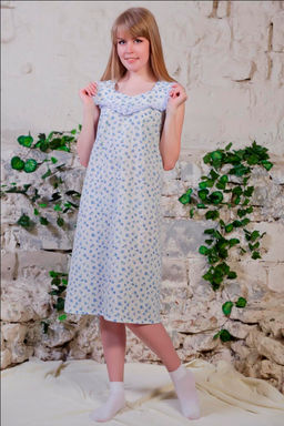 Сорочка ночная женская,модель 421,ситец