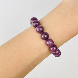 Браслет из Рубина Корунд 19 см