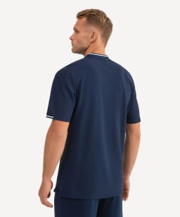 Поло JOGEL DIVISION PerFormDRY Polo CZ, темно-синий  фото 5