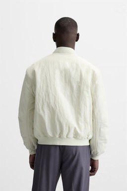 QUILTED BOMBER JACKET - Zara фото 3