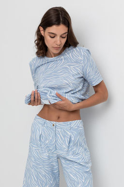 VERY NEAT _ ЕВТ 3226/голубой,пробуждение фуфайка жен