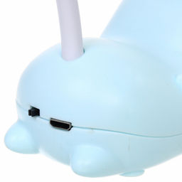 Цена за 2 шт. Настольная лампа "Sweet deer" 7.5*13.5*20 см LED, USB 0.6-3W, Голубой