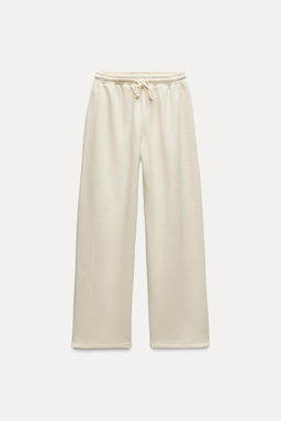 STRAIGHT PLUSH TROUSERS - Zara фото 16