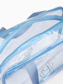 Косметичка для бассейна, с ручками, прозрачная