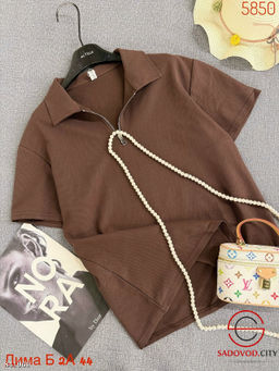 Футболка женская на полузамке