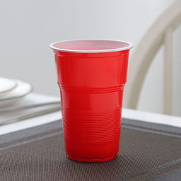 Стаканы одноразовые Факел Экстра, 500 мл, в наборе 10 шт, цвет красно-белый - Simaland фото 8