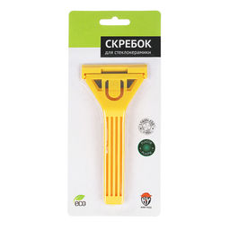 Скребок для стеклокерамики, металл+пластик, арт. ТА-003, 884-091