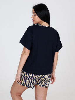 3122 ПИЖАМА (ШОРТЫ) (Фенди) - А-дина фото 6