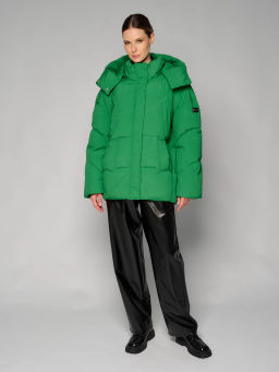 Куртка женская 12411-22036 green - Eleganzza фото 3