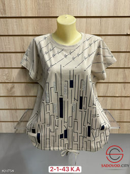 Футболка женская с рисунком