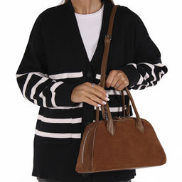 Сумка 88018AA brown Polina&Eiterou (дефект)