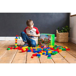 Конструктор пластиковый Мой город, 253 детали - Соломон фото 4