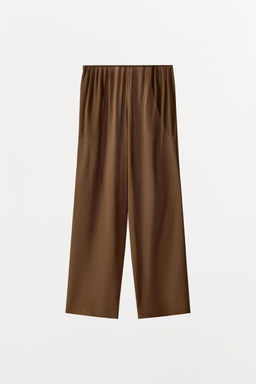 100% SILK TROUSERS