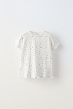 6-14 YAS / CICEK DESENLI AJURLU TAKIM - Zara фото 2