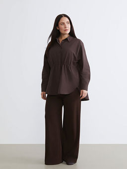 B?y?k Beden Poplin Kad?n G?mlek