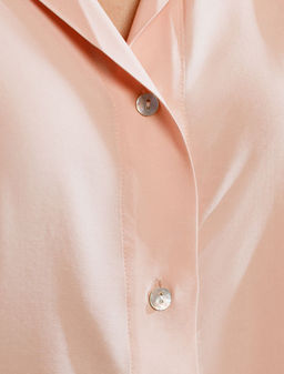 Блузка с коротким рукавом из вискозы с лиоцеллом - Vilatte фото 2