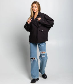 Куртка #КТ2601 (1), чёрный