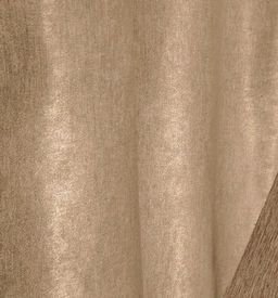 Готовые шторы арт. 05/03/270, комплект SOFT цвет: коричневый/беж. Размеры: (160(80+80) ширина х 270 высота) х 2, на универсальной шторной ленте. - Firanka фото 3