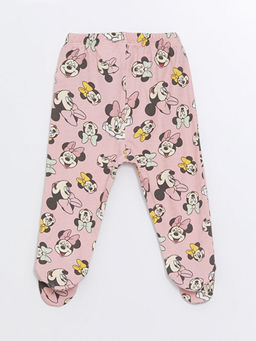 Beli Lastikli Minnie Mouse Bask?l? K?z Bebek Pijama Alt - Waikiki фото 2