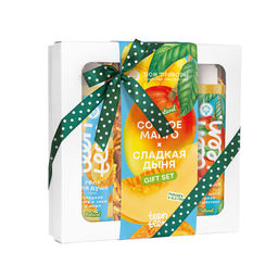 Подарочный набор косметики Teen Teen для тела Сочное манго и Сладкая дыня, 700г