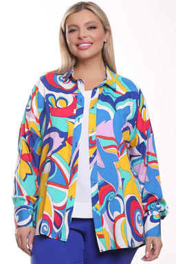 Рубашка П-2185/3 - Леди агата фото 7