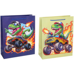 Пакет подарочный "Мой динозавр" 26*32*10 см