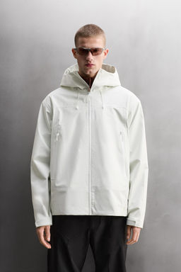 SHELL WATERPROOF TECHNICAL JACKET - Zara фото 15