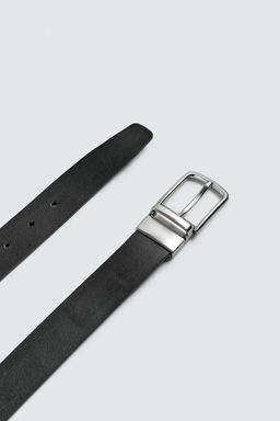 REVERSIBLE LEATHER BELT - Zara фото 11