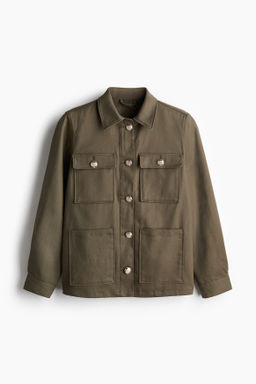 Chaqueta cargo de algod?n