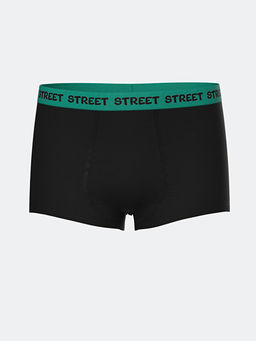 Bask?l? Erkek ?ocuk Boxer 3l? - Waikiki фото 3