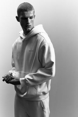 Sudadera con capucha y estampado Loose Fit