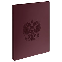 Папка 40 вкладышей СТАММ 21мм, 700мкм, гранат (ММ-32164)