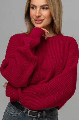 Женский укороченный джемпер оверсайз Happyfox - Happy fox фото 8