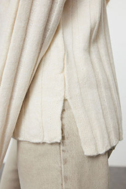 Kemik More Sustainable Yumusak Dokulu Basic Triko Kazak TWOAW25KZ00335 - Trendyolmilla фото 4