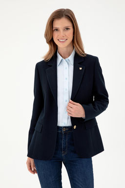 Женская темно-синяя куртка Неожиданная скидка в корзине - U.s. polo assn фото 3