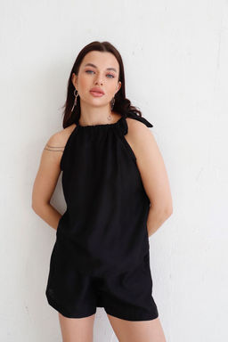 12587 Костюм из топа и шорт чёрный - Martichelli фото 4