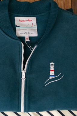 Бомбер женский Lighthouse Indigo - Captain's mate фото 10