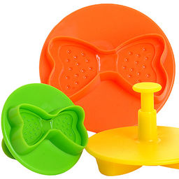 24012 Формочки с поршнем 3прБантикМВ (х24)