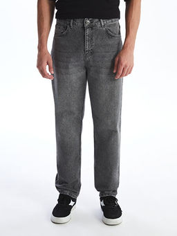 Baggy Fit Erkek Jean Pantolon