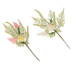 Ветка искусственная "Пасхальная", L25 W8 H38 см, 2в.