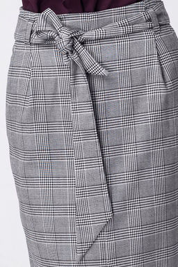 Юбка-карандаш с поясом