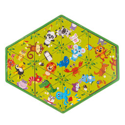 Головоломка «Животные зоопарка», пасьянс